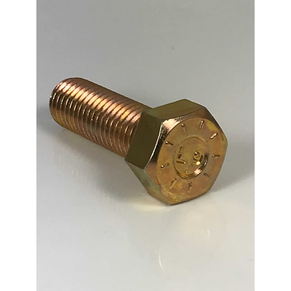 Newport Fasteners Grade 9, 3/4"-10 Hex Head Cap Screw, Zinc Yellow Steel, 1-3/4 in L, 200 PK 174490-200 - main
